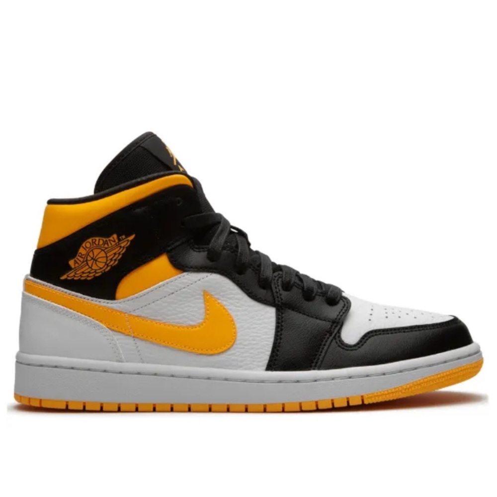 Air Jordan 1 Mid SE "Laser Orange/Black" sneakers